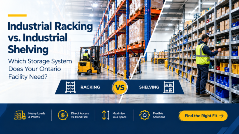 Industrial Racking vs. Industrial Shelving